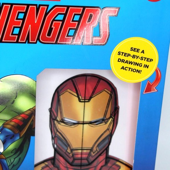 Learn to Draw Marvel Avengers: How To Draw Your Favorite Characters Step by Step - Picture 2 of 7